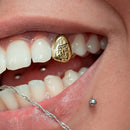 Cap Custom Prata Banhada a Ouro 18K- Envie seu desenho!