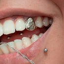 Cap Custom Prata Banhada a Ouro Branco - Envie seu desenho!