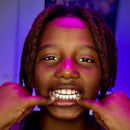 Grillz 6x Cravejado Prata