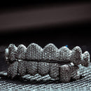 Grillz 8x8 Prata Cravejado