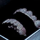 Grillz 8x8 Prata Cravejado