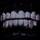 Grillz 8x8 Prata Cravejado